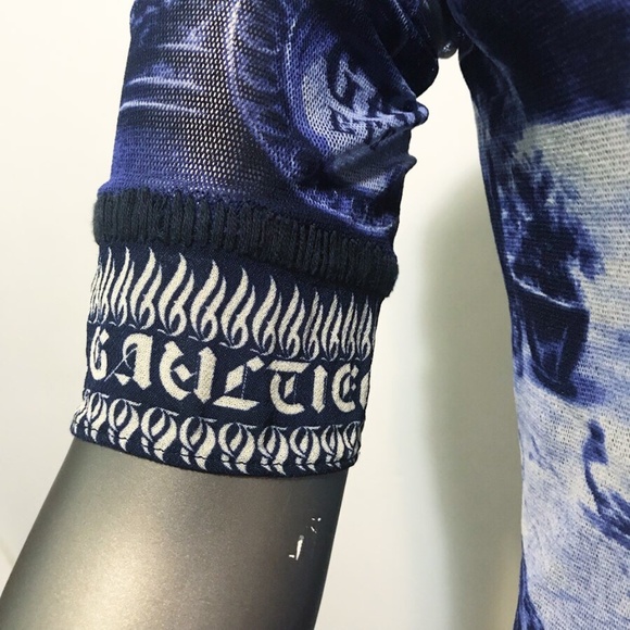SOLD Jean Paul Gaultier 1998 Mesh Long Sleeve - Picture 6 of 8